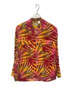 Sun Surfサンサーフ）の古着「アロハシャツ」｜レッド