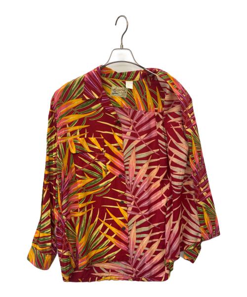 Sun Surf（サンサーフ）Sun Surf (サンサーフ) アロハシャツ レッド サイズ:Lの古着・服飾アイテム