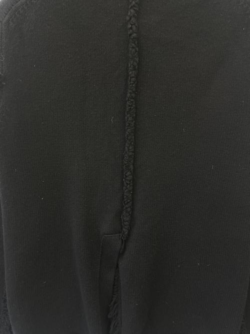 YOHJI YAMAMOTO（ヨウジヤマモト）YOHJI YAMAMOTO (ヨウジヤマモト) フリンジカーディガン ブラック サイズ:3の古着・服飾アイテム