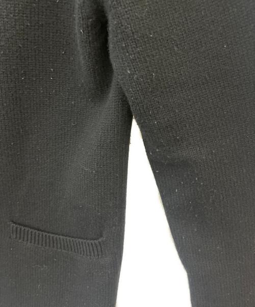 YOHJI YAMAMOTO（ヨウジヤマモト）YOHJI YAMAMOTO (ヨウジヤマモト) フリンジカーディガン ブラック サイズ:3の古着・服飾アイテム