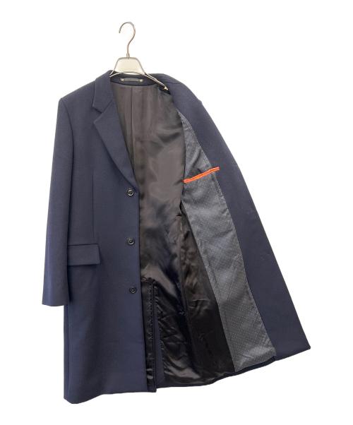 PAUL SMITH（ポールスミス）PAUL SMITH (ポールスミス) チェスターコート ネイビー サイズ:Ｍの古着・服飾アイテム
