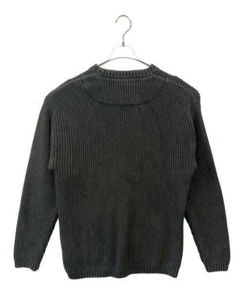 Liberaiders（リベレイダース）Liberaiders (リベレイダース) Liberaiders　GARMENT DYED WASH CREWNECK オリーブ サイズ:LARGEの古着・服飾アイテム