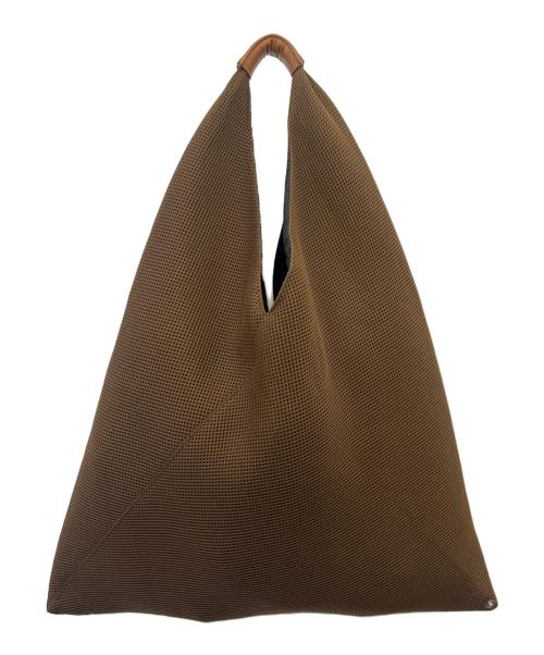 MM6 Maison Margiela（エムエムシックスメゾンマルジェラ）MM6 Maison Margiela (エムエムシックス メゾンマルジェラ) メッシュバッグ ブラウンの古着・服飾アイテム