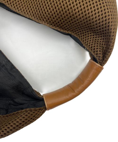 MM6 Maison Margiela（エムエムシックスメゾンマルジェラ）MM6 Maison Margiela (エムエムシックス メゾンマルジェラ) メッシュバッグ ブラウンの古着・服飾アイテム