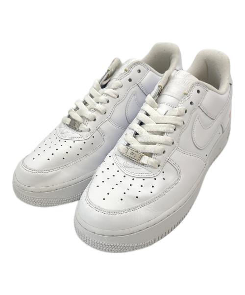 NIKE（ナイキ）NIKE (ナイキ) Supreme (シュプリーム) スニーカー ホワイト サイズ:27の古着・服飾アイテム