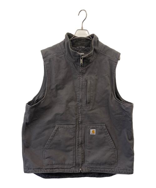 CarHartt（カーハート）CarHartt (カーハート) ダックベスト グレー サイズ:XL TALLの古着・服飾アイテム