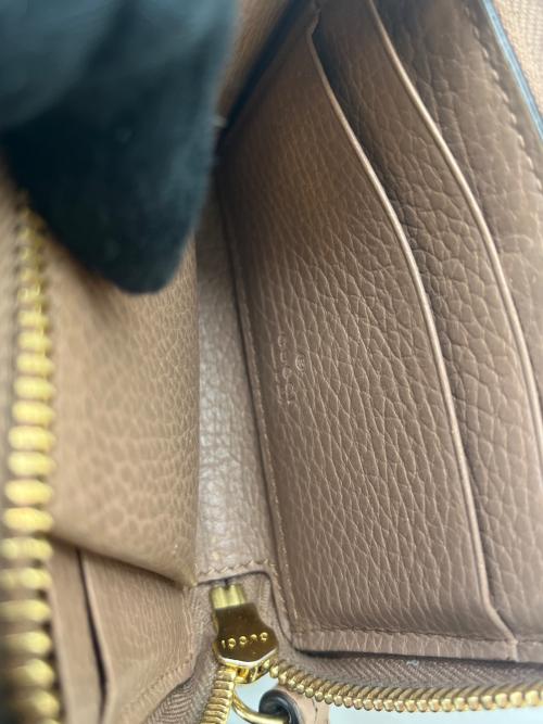 GUCCI（グッチ）GUCCI (グッチ) コンパクトウォレット ピンクの古着・服飾アイテム