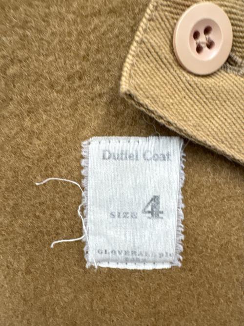 GLOVER ALL（グローバーオール）GLOVER ALL (グローバーオール) GLOVER ALL　ONENESS MONTY DUFFLE COAT LIMITED EDITION　ダッフルコート ベージュ サイズ:4の古着・服飾アイテム