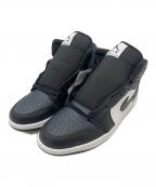 NIKEナイキ）の古着「ハイカットスニーカー」｜ブラック×ホワイト