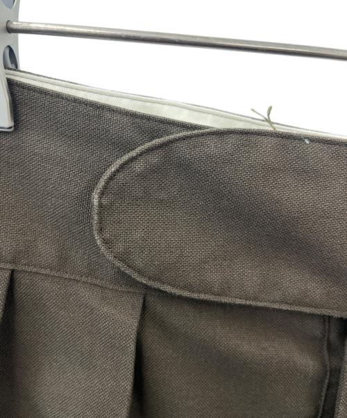 NEAT（ニート）NEAT (ニート) NEAT　ベルトレス　モールスキン　トラウザーズ　パンツ ブラウン サイズ:Lの古着・服飾アイテム