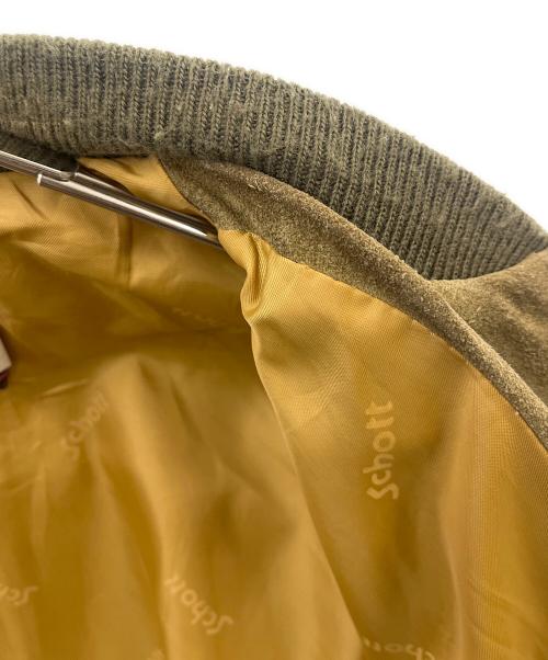 Schott（ショット）Schott (ショット) ブルゾン ブラウン サイズ:42の古着・服飾アイテム