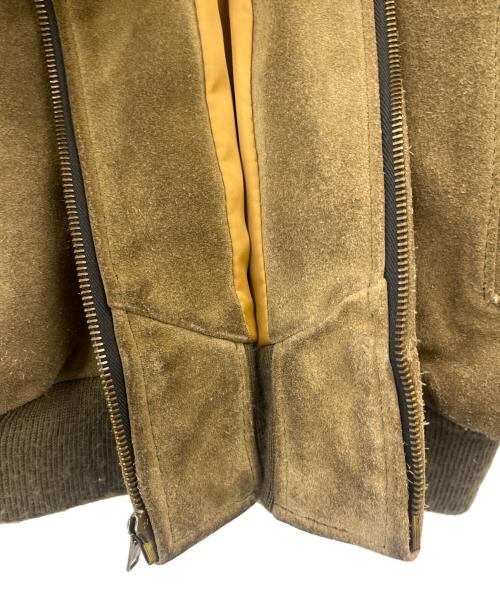 Schott（ショット）Schott (ショット) ブルゾン ブラウン サイズ:42の古着・服飾アイテム