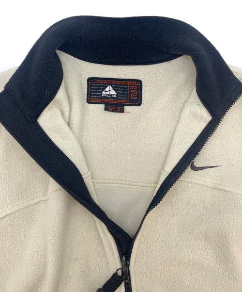 NIKE ACG（ナイキエーシージー）NIKE ACG (ナイキエーシージー) NIKE ACG フリースジャケット ホワイト サイズ:XLの古着・服飾アイテム