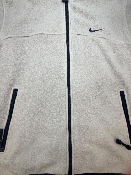 NIKE ACG（ナイキエーシージー）NIKE ACG (ナイキエーシージー) NIKE ACG フリースジャケット ホワイト サイズ:XLの古着・服飾アイテム