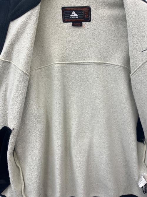 NIKE ACG（ナイキエーシージー）NIKE ACG (ナイキエーシージー) NIKE ACG フリースジャケット ホワイト サイズ:XLの古着・服飾アイテム