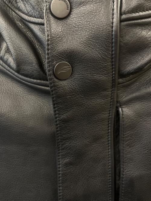 ENGINEHAWK（エンジンフォーク）ENGINEHAWK (エンジンフォーク) ライダースジャケット ブラック サイズ:Lの古着・服飾アイテム