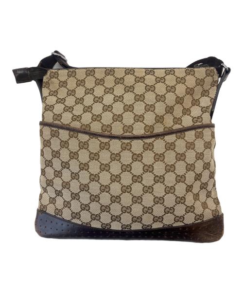 GUCCI（グッチ）GUCCI (グッチ) ショルダーバッグ ブラウンの古着・服飾アイテム