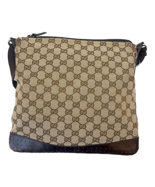 GUCCI（グッチ）GUCCI (グッチ) ショルダーバッグ ブラウンの古着・服飾アイテム