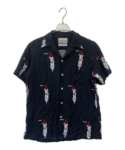 WACKO MARIA（ワコマリア）WACKO MARIA (ワコマリア) 半袖シャツ ブラック サイズ:Sの古着・服飾アイテム