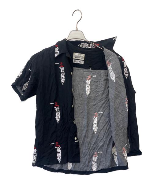 WACKO MARIA（ワコマリア）WACKO MARIA (ワコマリア) 半袖シャツ ブラック サイズ:Sの古着・服飾アイテム