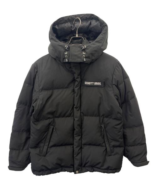 SCHOTT BROS.（ショット）SCHOTT BROS. (ショットブロス) ダウンジャケット ブラック サイズ:Sの古着・服飾アイテム