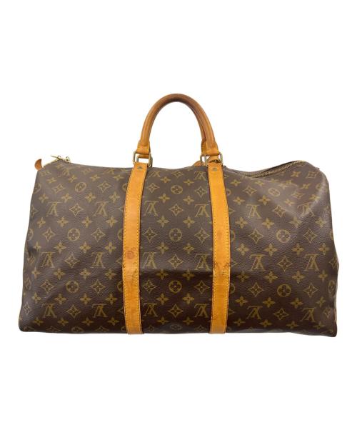 LOUIS VUITTON（ルイ ヴィトン）LOUIS VUITTON (ルイ ヴィトン) トラベルバッグ ブラウンの古着・服飾アイテム