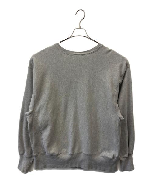 CUSTOM FAN（カスタムファン）CUSTOM FAN (カスタムファン) Champion (チャンピオン) Champion×CUSTOM FAN  リバースウィーブスウェット グレー サイズ:XXLの古着・服飾アイテム