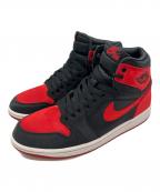 NIKEナイキ）の古着「JORDAN 1 RETRO HI OG」｜レッド×ブラック