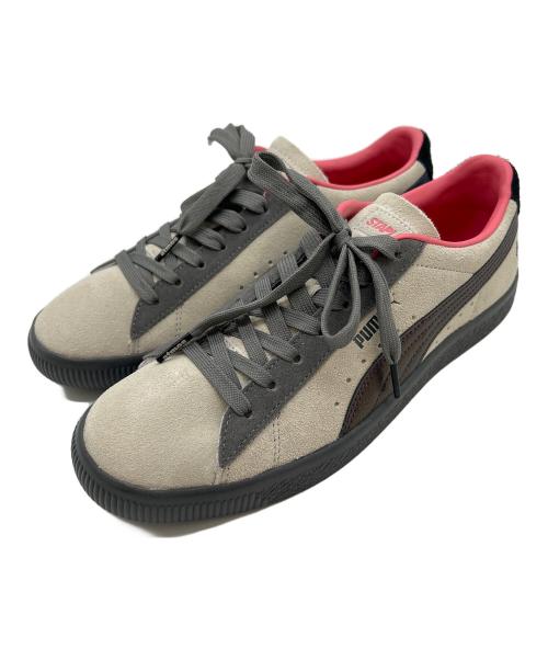 PUMA（プーマ）PUMA (プーマ) Suede VTG Staple Atmos ベージュ×ピンク サイズ:27の古着・服飾アイテム