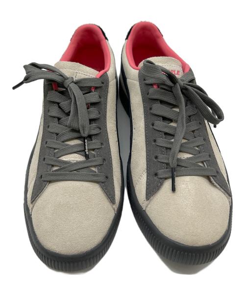 PUMA（プーマ）PUMA (プーマ) Suede VTG Staple Atmos ベージュ×ピンク サイズ:27の古着・服飾アイテム
