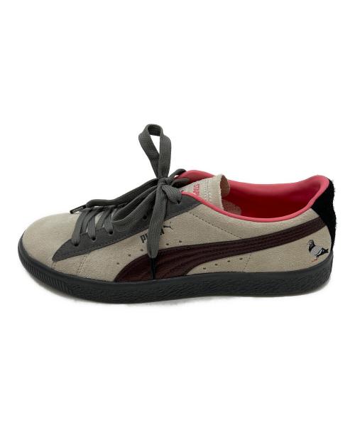 PUMA（プーマ）PUMA (プーマ) Suede VTG Staple Atmos ベージュ×ピンク サイズ:27の古着・服飾アイテム