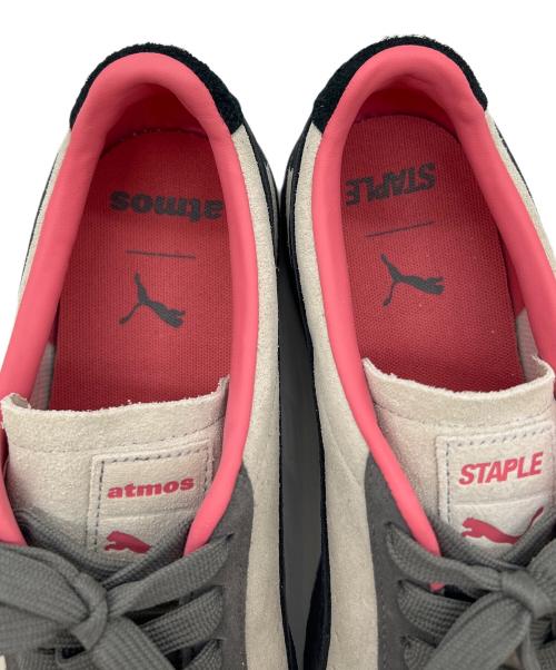 PUMA（プーマ）PUMA (プーマ) Suede VTG Staple Atmos ベージュ×ピンク サイズ:27の古着・服飾アイテム
