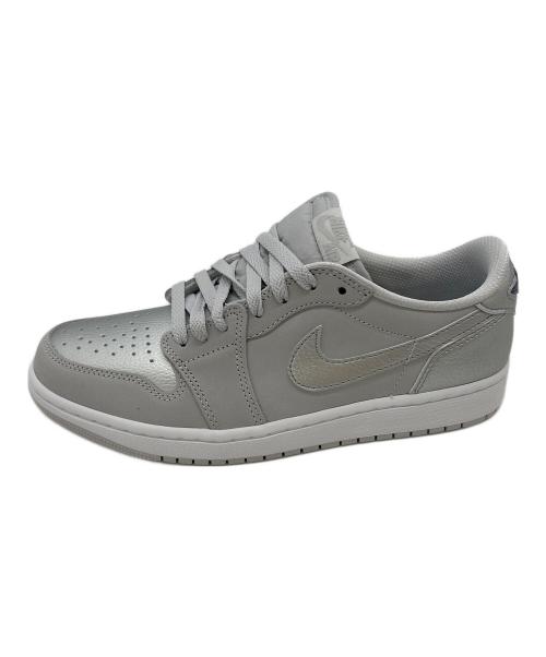 NIKE（ナイキ）NIKE (ナイキ) AIR JORDAN 1 RETRO LOW OG グレー サイズ:27の古着・服飾アイテム