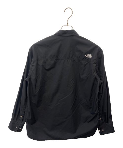 THE NORTH FACE（ザ ノース フェイス）THE NORTH FACE (ザ ノース フェイス) THE NORTH FACE　ロングスリーブヌプシシャツ ブラック サイズ:Mの古着・服飾アイテム
