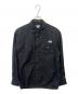 THE NORTH FACE（ザ ノース フェイス）の古着「THE NORTH FACE　ロングスリーブヌプシシャツ」｜ブラック