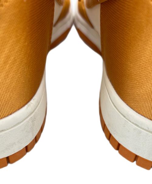 NIKE（ナイキ）NIKE (ナイキ) ハイカットスニーカー ホワイト×オレンジ サイズ:30の古着・服飾アイテム
