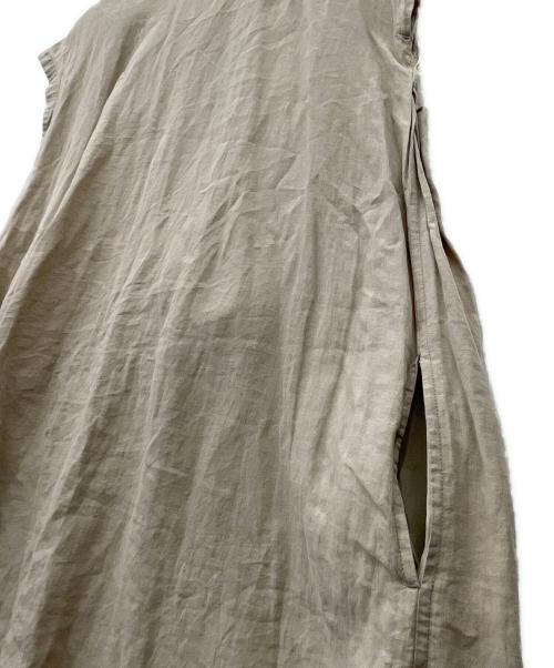 Y's（ワイズ）Y's (ワイズ) Y's　リネンワンピース　YZ-D02-329 ベージュ サイズ:2の古着・服飾アイテム