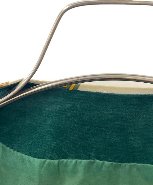 HERMES（エルメス）HERMES (エルメス) シルクベスト グリーン サイズ:38の古着・服飾アイテム