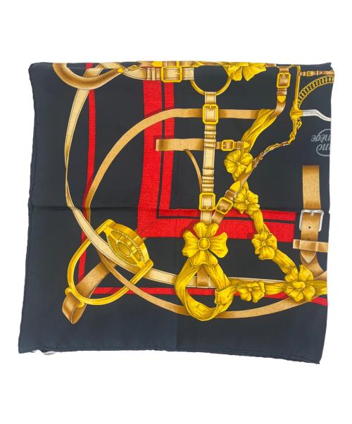 HERMES（エルメス）HERMES (エルメス) カレ90 ブラックの古着・服飾アイテム