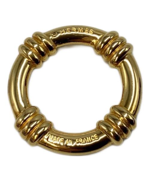 HERMES（エルメス）HERMES (エルメス) スカーフリング ゴールド サイズ:22号の古着・服飾アイテム