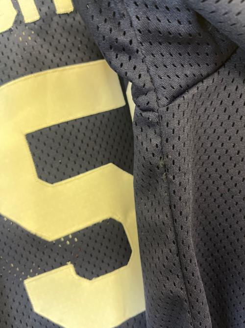 MLB（エムエルビー）MLB (エムエルビー) Majestic (マジェスティック) ベースボールシャツ ネイビー サイズ:Mの古着・服飾アイテム