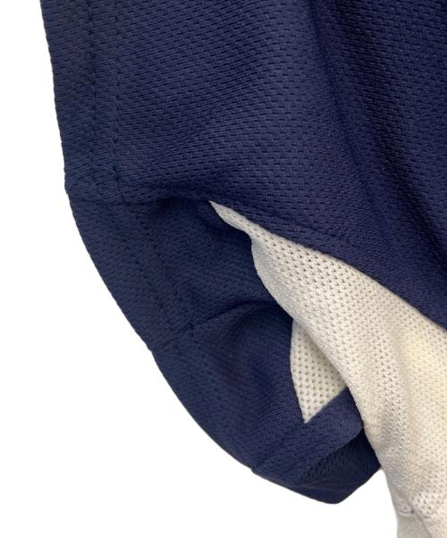 MLB（エムエルビー）MLB (エムエルビー) Majestic (マジェスティック) ベースボールシャツ ネイビー サイズ:Mの古着・服飾アイテム