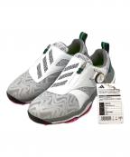 adidasアディダス）の古着「ゴルフシューズ」｜グレー×ホワイト