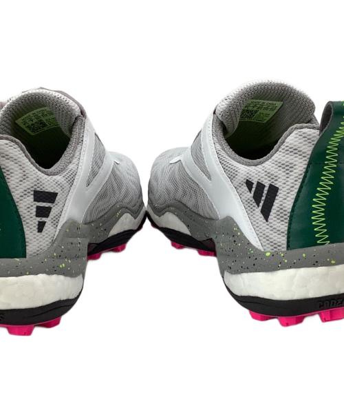 adidas（アディダス）adidas (アディダス) ゴルフシューズ グレー×ホワイト サイズ:25の古着・服飾アイテム