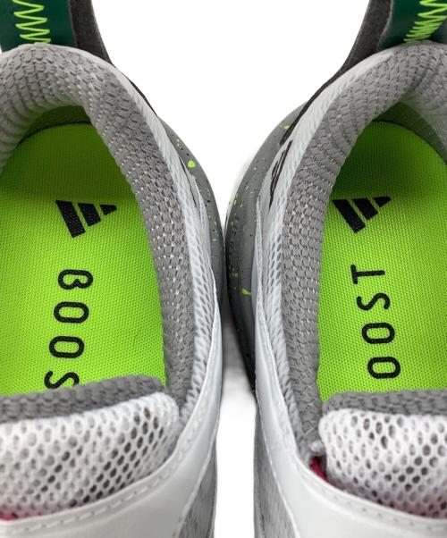 adidas（アディダス）adidas (アディダス) ゴルフシューズ グレー×ホワイト サイズ:25の古着・服飾アイテム