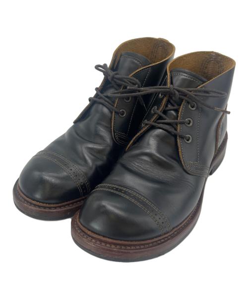 RED WING（レッドウィング）RED WING (レッドウィング) NIGEL CABOURN (ナイジェルケーボン) チャッカーブーツ ブラック サイズ:不明の古着・服飾アイテム