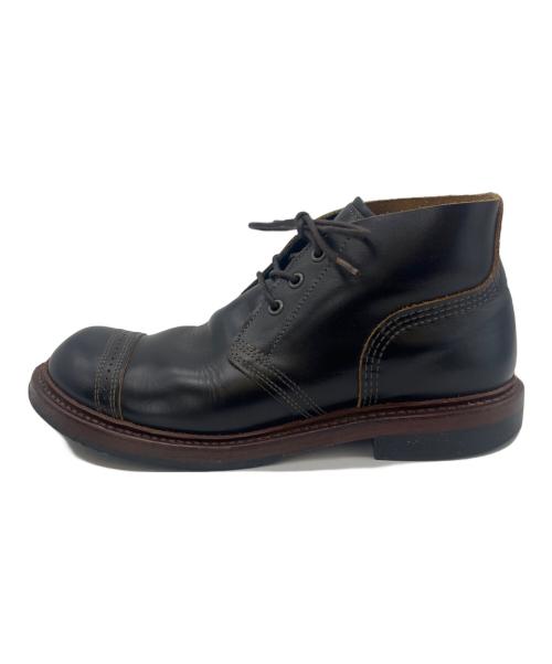 RED WING（レッドウィング）RED WING (レッドウィング) NIGEL CABOURN (ナイジェルケーボン) チャッカーブーツ ブラック サイズ:不明の古着・服飾アイテム