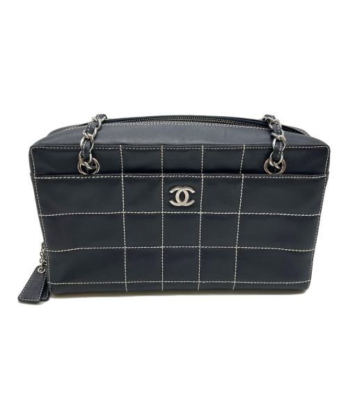 CHANEL（シャネル）CHANEL (シャネル) チェーンショルダーバッグ ブラックの古着・服飾アイテム