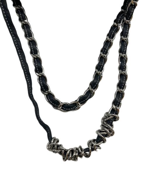 CHANEL（シャネル）CHANEL (シャネル) チェーンショルダーバッグ ブラックの古着・服飾アイテム