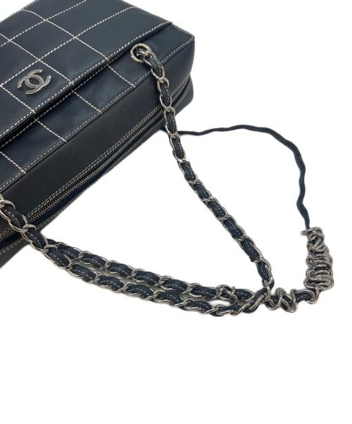 CHANEL（シャネル）CHANEL (シャネル) CHANEL　チェーンショルダーバッグ ブラックの古着・服飾アイテム